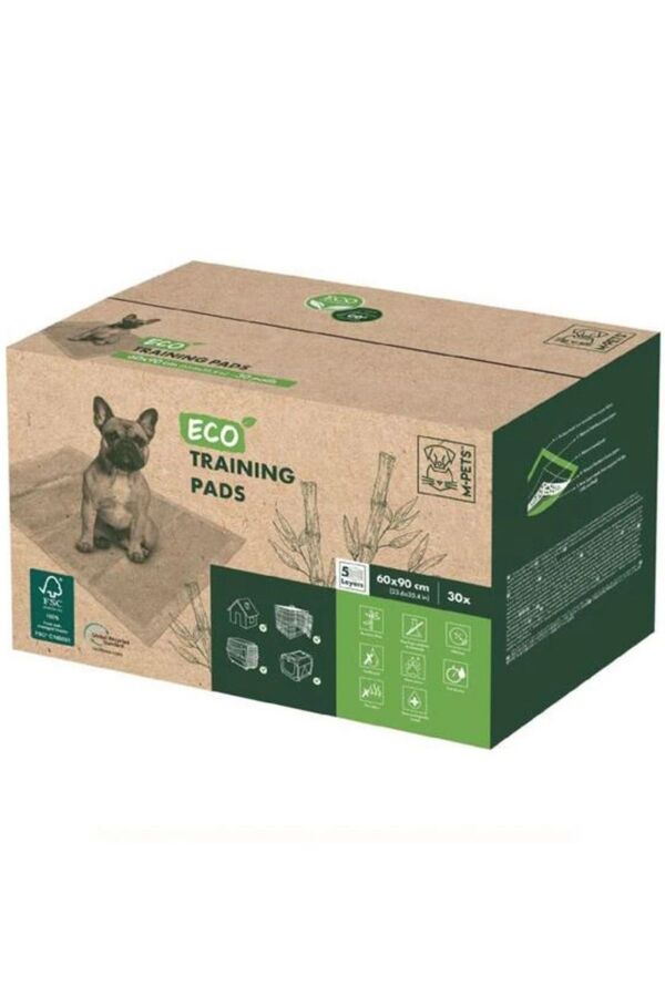 M-Pets Eco Köpek Çiş Eğitim Pedi 60x90cm 30pcs