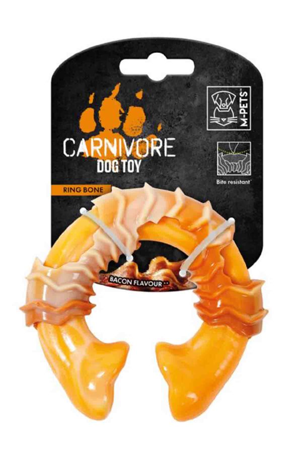 M-Pets Carnivore Ring Bone Pastırma Aromalı Köpek Oyuncağı