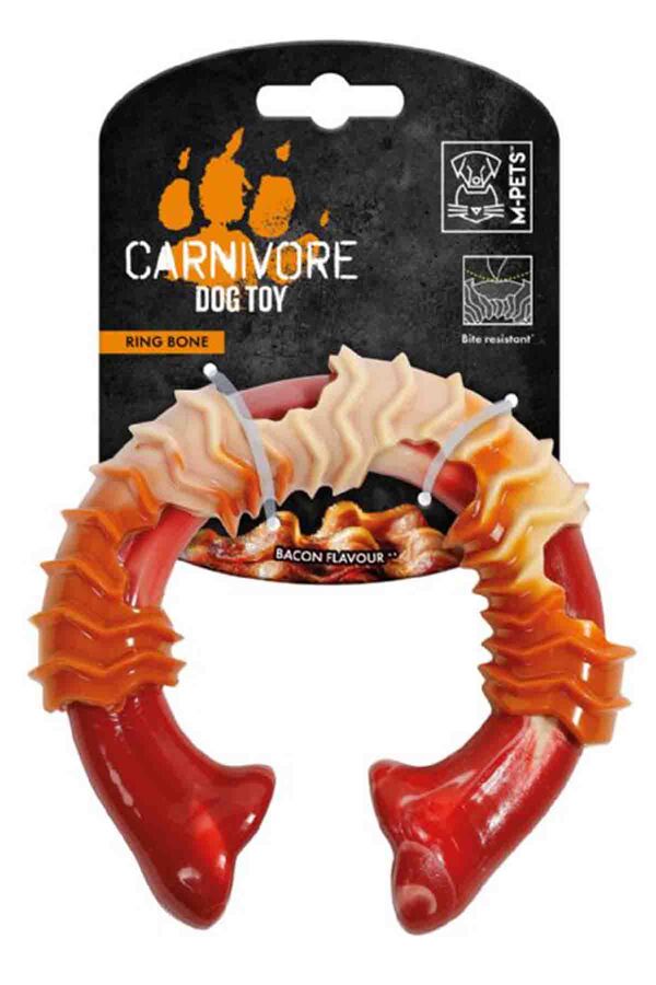 M-Pets Carnivore Ring Bone Pastırma Aromalı Köpek Oyuncağı