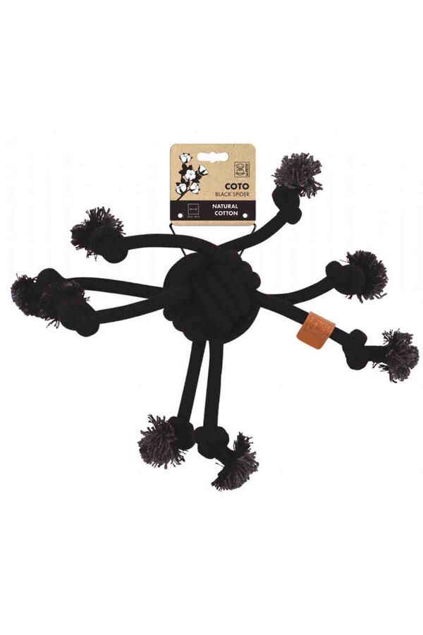 M-Pets Coto Black Spider Örgü Oyuncak 38cm