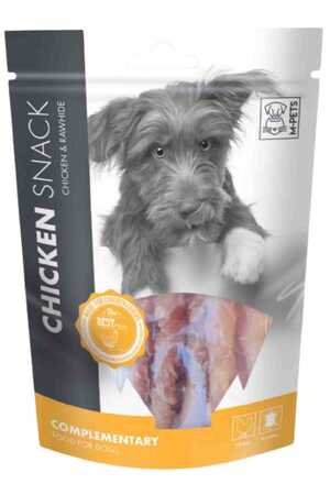 M-Pets Chicken & Rawhide Köpek Ödül Maması 80gr - Thumbnail