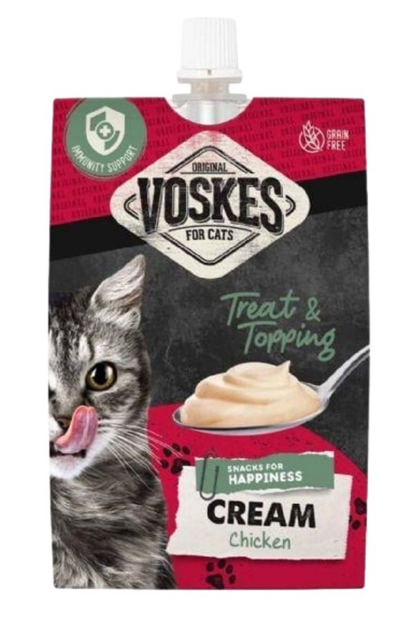 Voskes Tavuklu Cream Kedi Ödül Maması 90gr