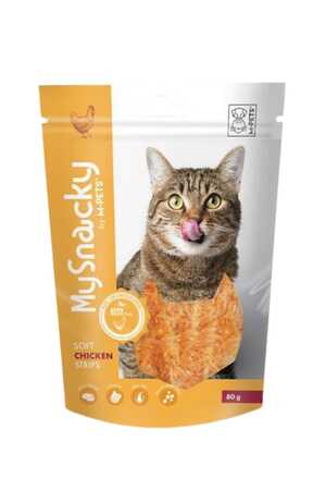 M-PETS - M-Pets Soft Tavuklu Yumuşak Kedi Ödül Maması 80gr