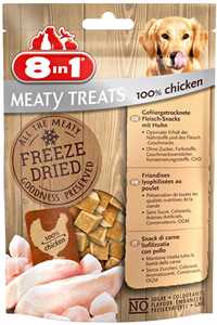 8 IN 1 - 8in1 Meaty Treats Tavuklu Kurutulmuş Tahılsız Köpek Ödül Maması 50gr
