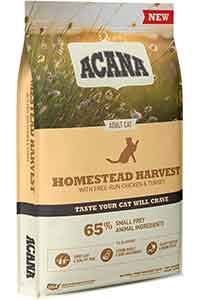 ACANA - Acana Homestead Harvest Tavuk ve Hindi Etli Yetişkin Kedi Maması 1,8kg