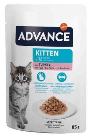 ADVANCE - Advance Hindili Yavru Kedi Konservesi 85gr