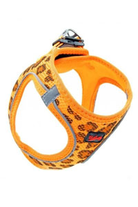 TAILPETZ - Tailpetz Air Mesh Harness Leopar Köpek Göğüs Tasması XS