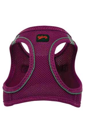 Tailpetz Air Mesh Harness Mor Köpek Göğüs Tasması XS - Thumbnail