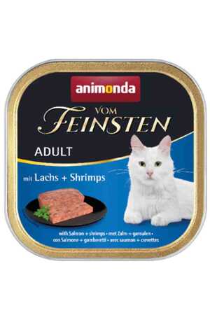 ANIMONDA - Animonda Vom Feinsten Somon ve Karidesli Yetişkin Kedi Konservesi 100gr