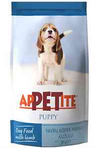 APPETITE - Appetite Kuzu Etli Yavru Köpek Maması 3kg