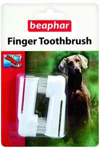 BEAPHAR - Beaphar Parmak Tipi Köpek Diş Fırçası 2 Adet