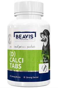 BEAVIS - Beavis D3 Kalsiyum Destekli Köpek Vitamin Tablet 126gr 84 Tablet