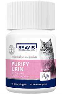 BEAVIS - Beavis Purify Urin Kediler İçin C Vitamin Complex 12gr 40 Tablet