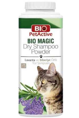 BIO PETACTIVE - Bio PetActive Bio Magic Lavanta Ve Biberiye Özlü Toz Kedi Şampuanı 150gr