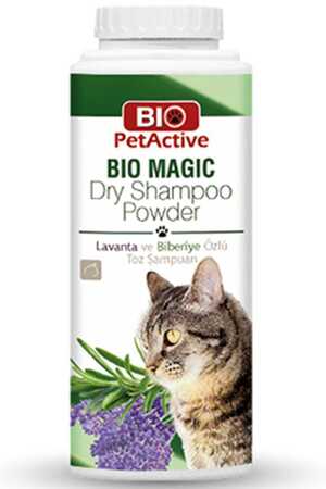 BIO PETACTIVE - Bio Pet Active Bio Magic Lavanta ve Biberiye Özlü Toz Kedi Şampuanı 150gr
