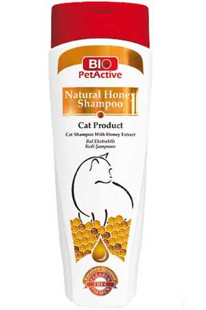 BIO PETACTIVE - Bio Pet Active Natural Bal ve Buğday Özlü Kedi Şampuanı 400ml