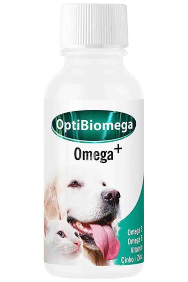 Bio PetActive Optibiomega Omega 3&6 Katkılı Kedi ve Köpekler için Sıvı Besin Takviyesi 100ml