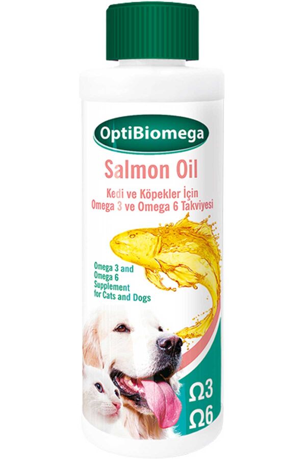 Bio PetActive Optibiomega Omega 3 & 6 Besin Somon Yağı Takviyesi 250ml