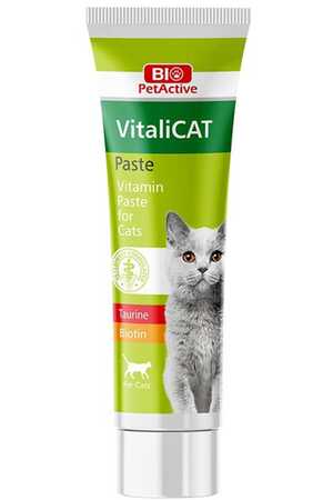 BIO PETACTIVE - Bio Pet Active Vitalicat Paste Kedi Multivitamin Macunu 100 ml