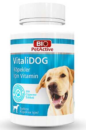 BIO PETACTIVE - Bio Pet Active Vitalidog Köpekler İçin Multivitamin Tableti 150 Adet 75 Gr