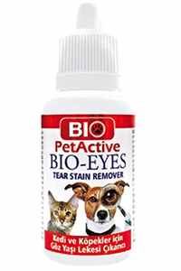 BIO PETACTIVE - Bio PetActive Kedi ve Köpekler İçin Gözyaşı Leke Çıkarıcı Losyon 50ml