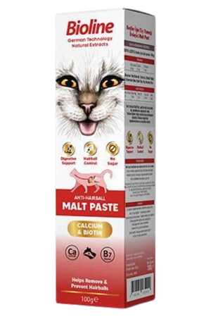 Bioline Anti Hairball Malt Kedi Macunu 100gr - Thumbnail