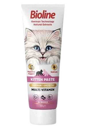 Bioline Kitten Multivitamin Yavru Kedi Macunu 100gr - Thumbnail