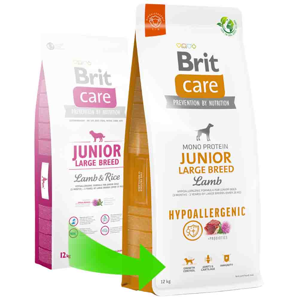 Brit Care Mono Protein Hipoalerjenik Junior Büyük Irk Yavru Köpek Maması 12kg