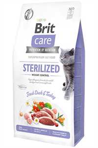 BRIT - Brit Care Tahılsız Hipoalejenik Kilo Kontrolü için Ördekli Kısırlaştırılmış Kedi Maması 7kg