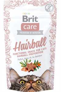 BRIT - Brit Care Snack Hairball Tüy Yumağı Önleyici Ördekli Kedi Ödül Maması 50gr