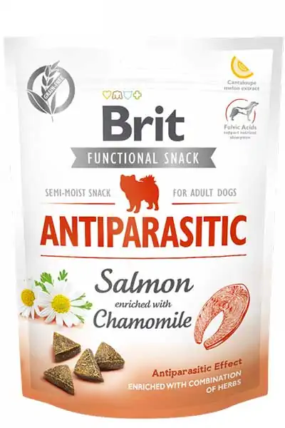 BRIT - Brit Antiparasitic Somonlu ve Papatyalı Köpek Ödül Maması 150gr