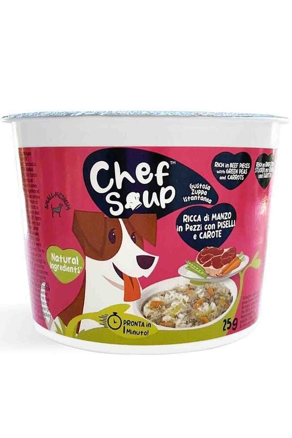 Chef Soup Dana Eti Bezelye ve Havuçlu Hazır Çorba 25gr