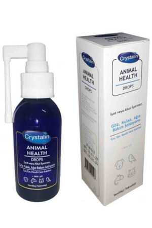 CRYSTALIN - Crystalin Animal Health Göz, Kulak ve Ağız Bakım Solüsyonu 100ml