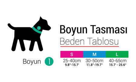 Tailpetz Küp Collar Köpek Boyun Tasması M - Thumbnail