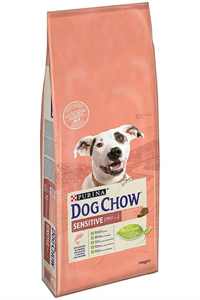 DOG CHOW - Dog Chow Hassas Köpekler için Somonlu Yetişkin Köpek Maması 14kg