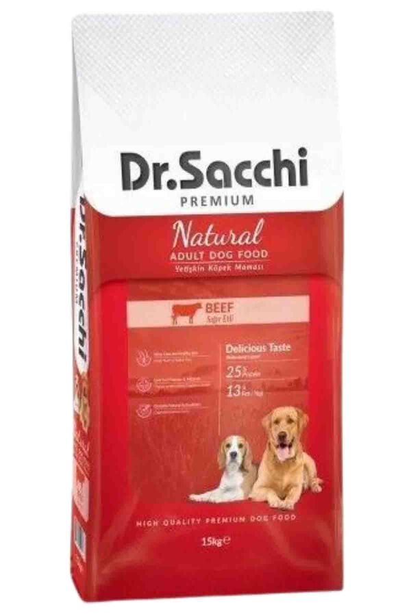 Dr.Sacchi Sığır Etli Yetişkin Köpek Maması 15kg