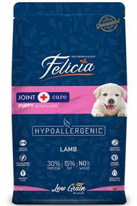 FELICIA - Felicia Düşük Tahıllı Hipoalerjenik Kuzu Etli Orta ve Büyük Irk Yavru Köpek Maması 15kg