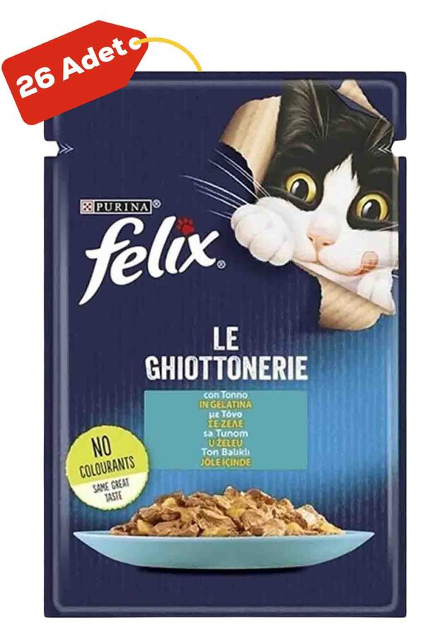 Felix Ton Balıklı Yetişkin Kedi Konservesi 26x85gr 26lı