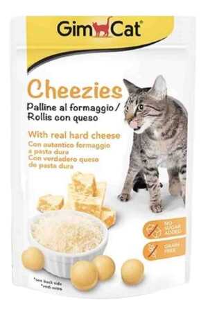 GIMCAT - Gimcat Cheezies Peynirli Kedi Ödül Tableti 10gr