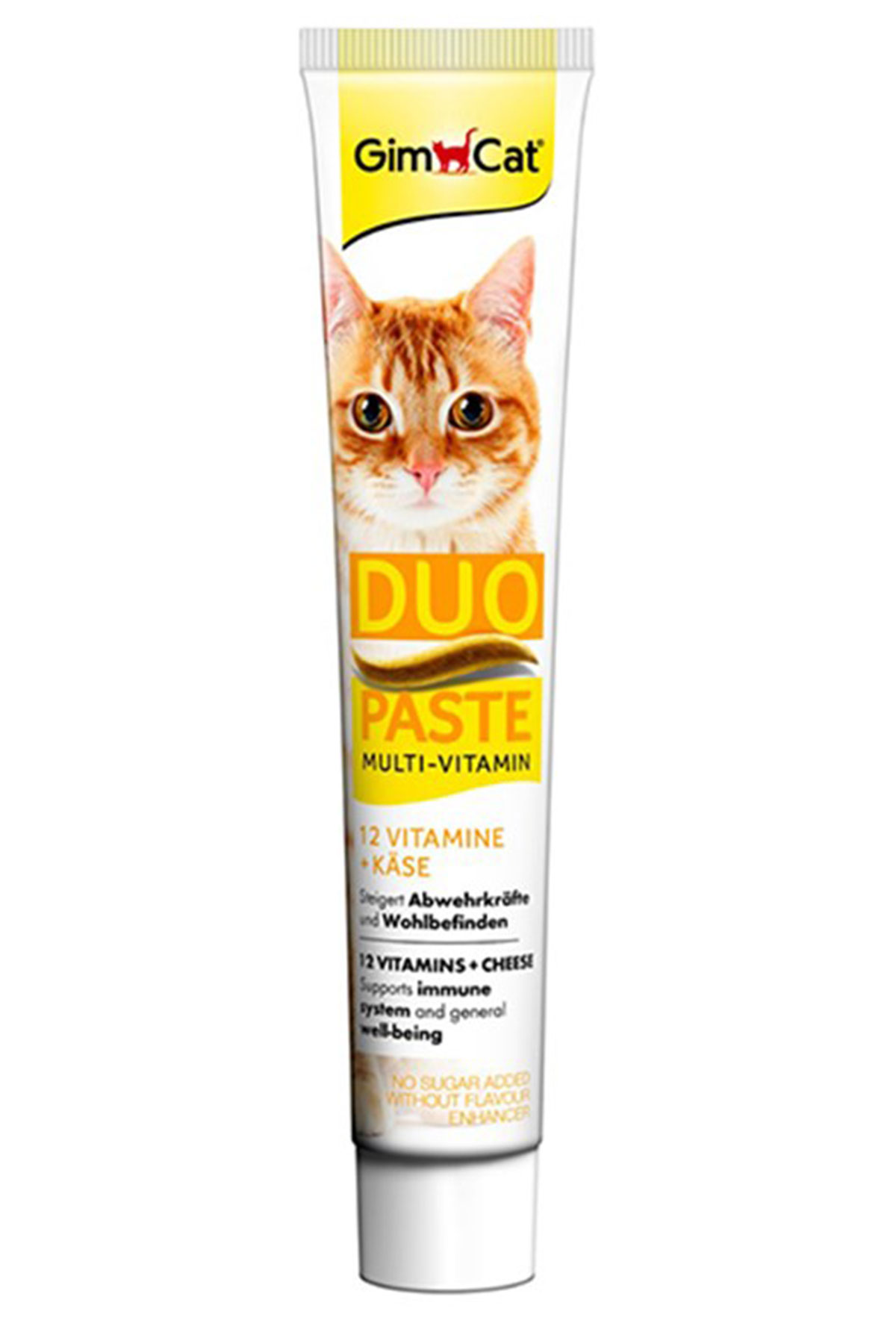 GimCat Multi-Vitamin Duo Paste Peynir + 12 Vitaminli 50gr