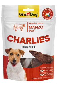 GIMDOG - Gimdog Charlies Jerkies Sığır Etli Köpek Ödülü 70gr