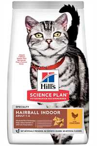 HILLS - Hills Hairball Indoor Tüy Yumağı Önleyici Tavuklu Yetişkin Kedi Mamasi 1,5kg