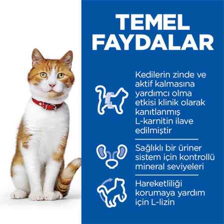 Hills Somonlu Kısırlaştırılmış Yetişkin Kedi Maması 1,5kg - Thumbnail