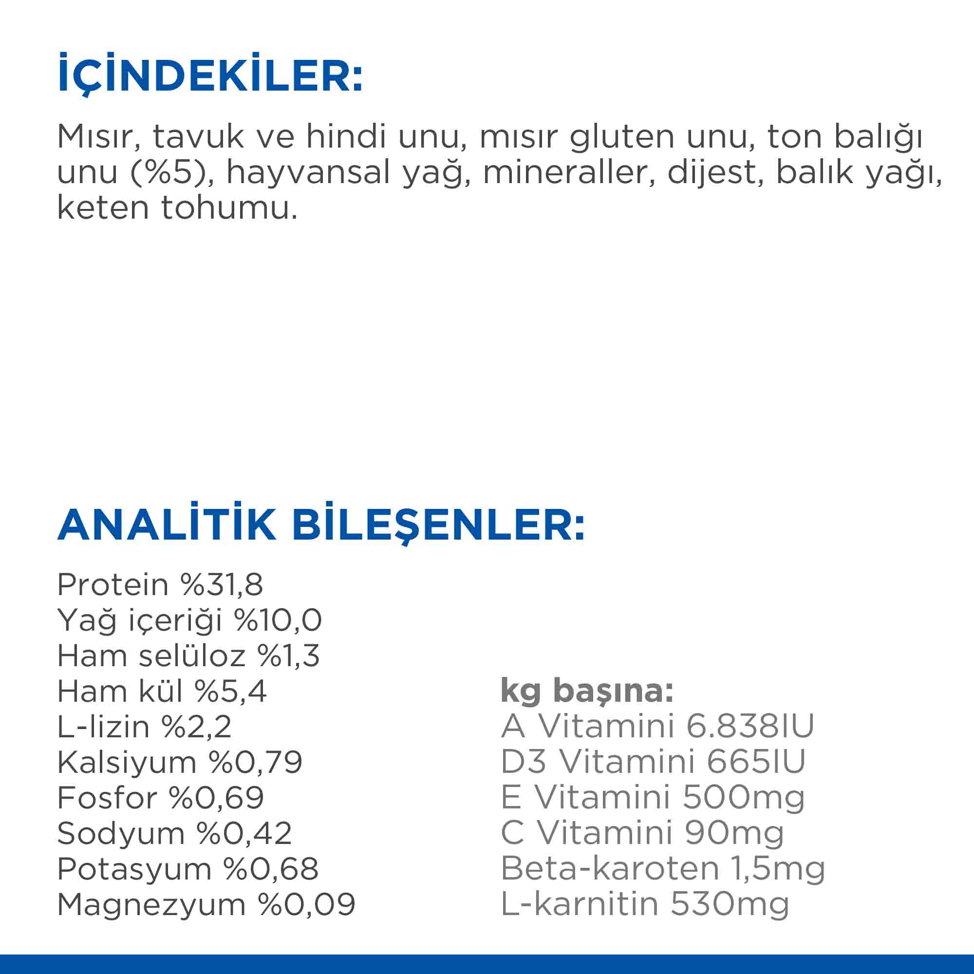 Hills Ton Balıklı Kısırlaştılmış Kedi Maması 1,5kg