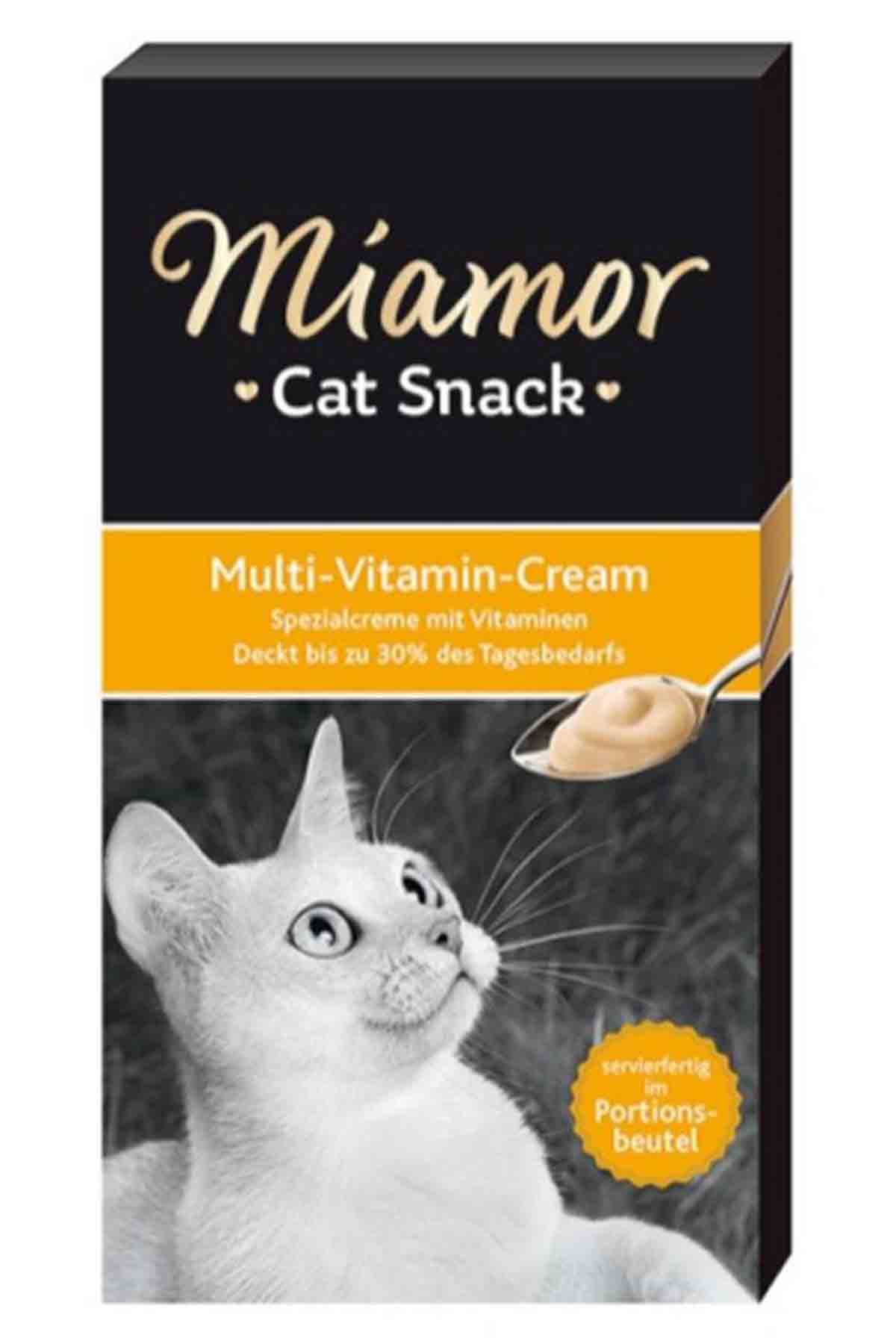 Miamor Cream Multivitamin Kedi Ödülü 6x15gr