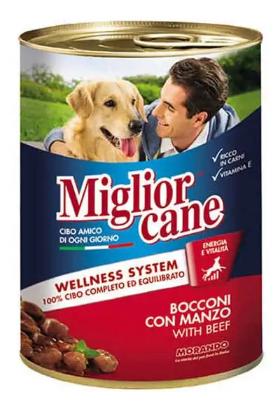 MIGLIOR GATTO - Miglior Gatto Biftekli Yetişkin Köpek Konservesi 405gr