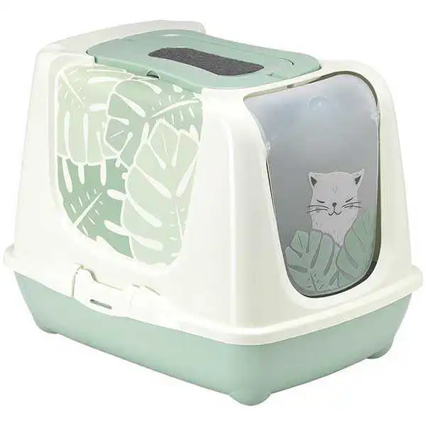 MODERNA - Moderna Trendy Cat Filtreli Kapalı Kedi Tuvaleti 50cm