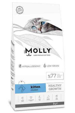 MOLLY - Molly Tavuklu Yavru Kedi Maması 2kg