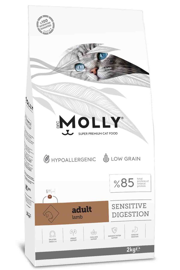 Molly Kuzulu Yetişkin Kedi Maması 2kg