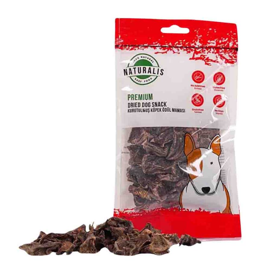 Naturalis Sığır Yürek Köpek Ödül Maması 100gr